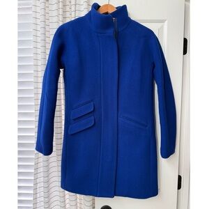 J. Crew Italian Stadium Cloth Wool Coat